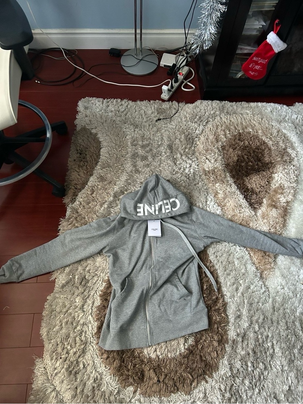 Celine hoodie grey